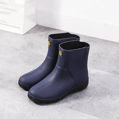 Men's Knee High Rain Boots Waterproof Non slip Outdoor Work Fishing Shoes