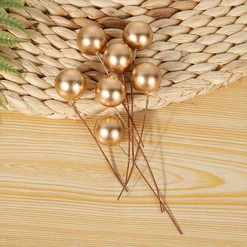 50pcs Christmas Red Fruit DIY Decoration Set for Tree Ornaments