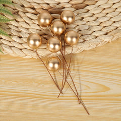 50pcs Christmas Red Fruit DIY Decoration Set for Tree Ornaments