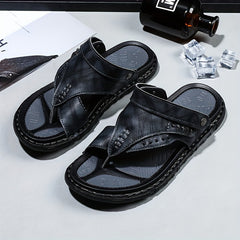 Men's Wear Resistant Non Slip Sandals Quick Drying Comfy Slides Beach Shoes
