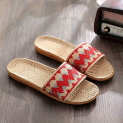 Women's Comfy Home Slides Ultra Light Fabric Open Toe Single Band Shoes