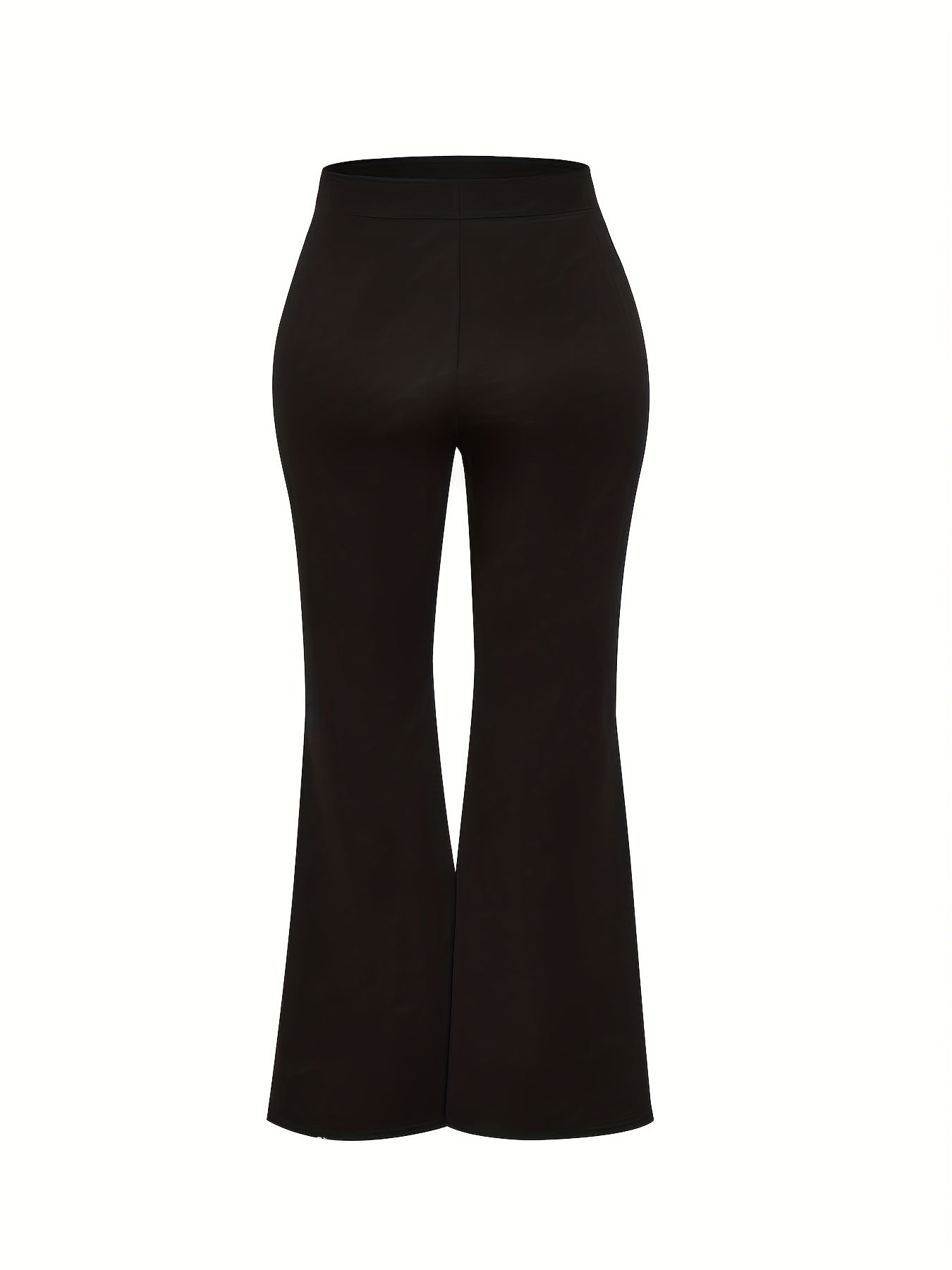 High Waist Flared Leg Pants for Women