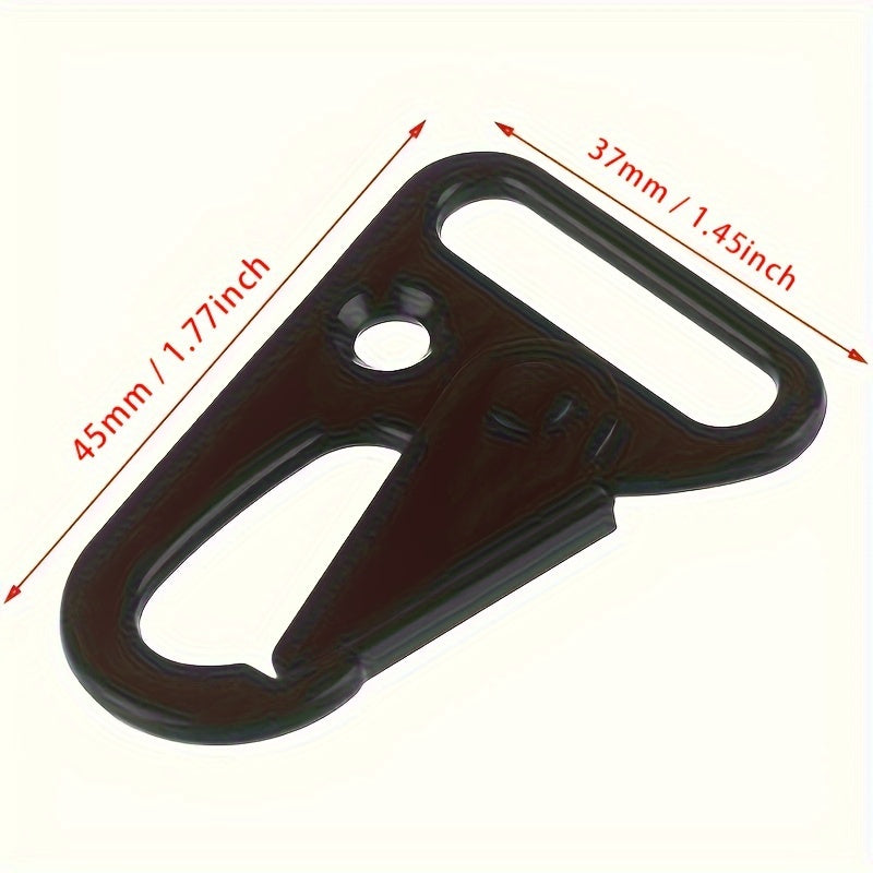 2pcs Small D Ring Clips Hanging Hook Key Ring Holder Key Keeper