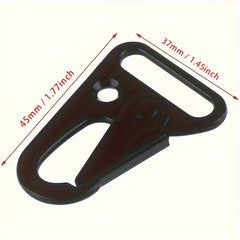 2pcs Small D Ring Clips Hanging Hook Key Ring Holder Key Keeper