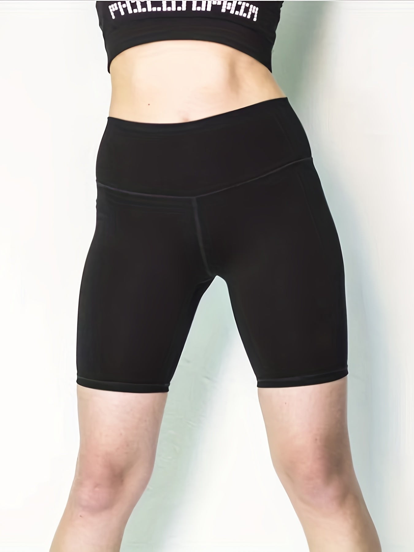 High Waist Butt Lifting Biker Shorts for Women