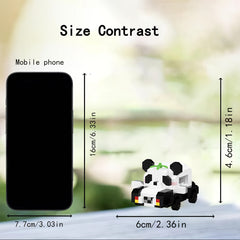 Cartoon Car Blocks Desktop Decoration Holiday Gift