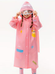 Waterproof Animal Poncho for Toddler Girls
