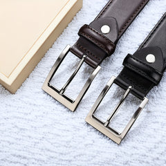 Men's Business Casual Buckle Belt for Birthday