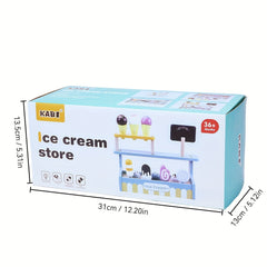 Kids Wooden Afternoon Tea Cooking Toy Set