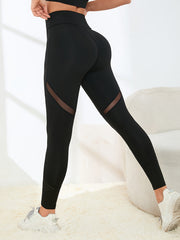Solid High Stretch Yoga Leggings Women's Activewear