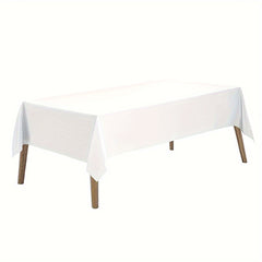 3pcs Assorted Disposable Plastic Tablecloth Rectangle Table Cover