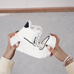 Anti Slip Chunky Dad Shoes Height Increased Stylist High Running Shoes