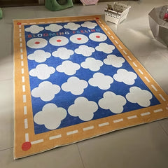 Vintage Rug Soft Comfortable Modern Area Rug