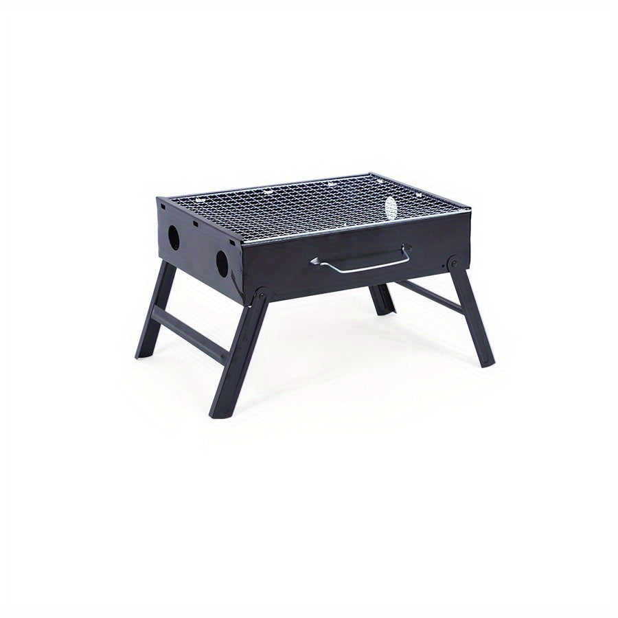 Portable Stainless Steel Wood Stove for Outdoor Picnic