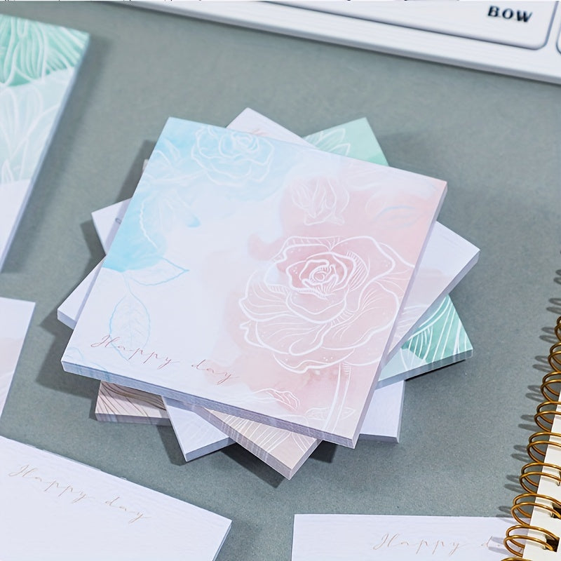 Flower Scenery Sticky Notes for Students