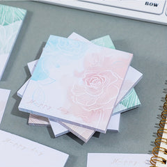 Flower Scenery Sticky Notes for Students