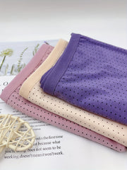 Panties Set Women's Pin Dot Print Underwear 3pcs