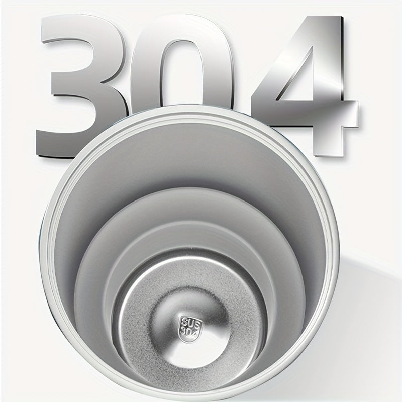 40oz Stainless Steel Water Cup with Lid and Handle - Keeps Beverages Cold