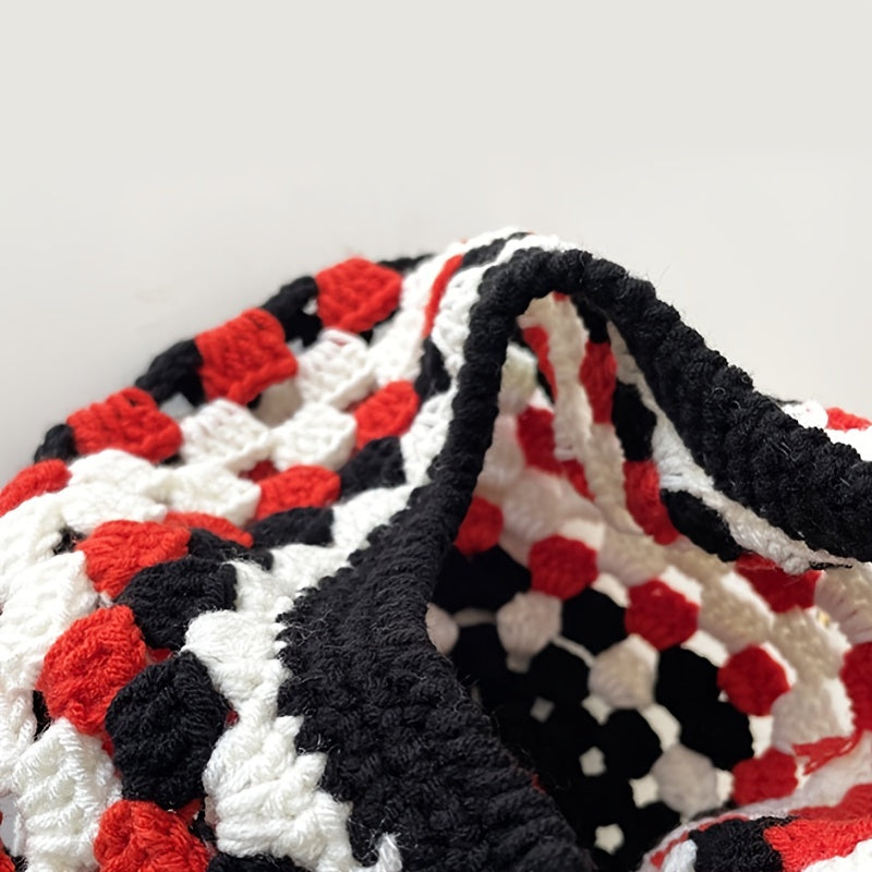 Hollow Out Beret Crochet Beret Cap Lightweight Women Painter Cap