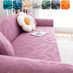 1pc Universal Sofa Slipcover Jacquard Furniture Protective Cover