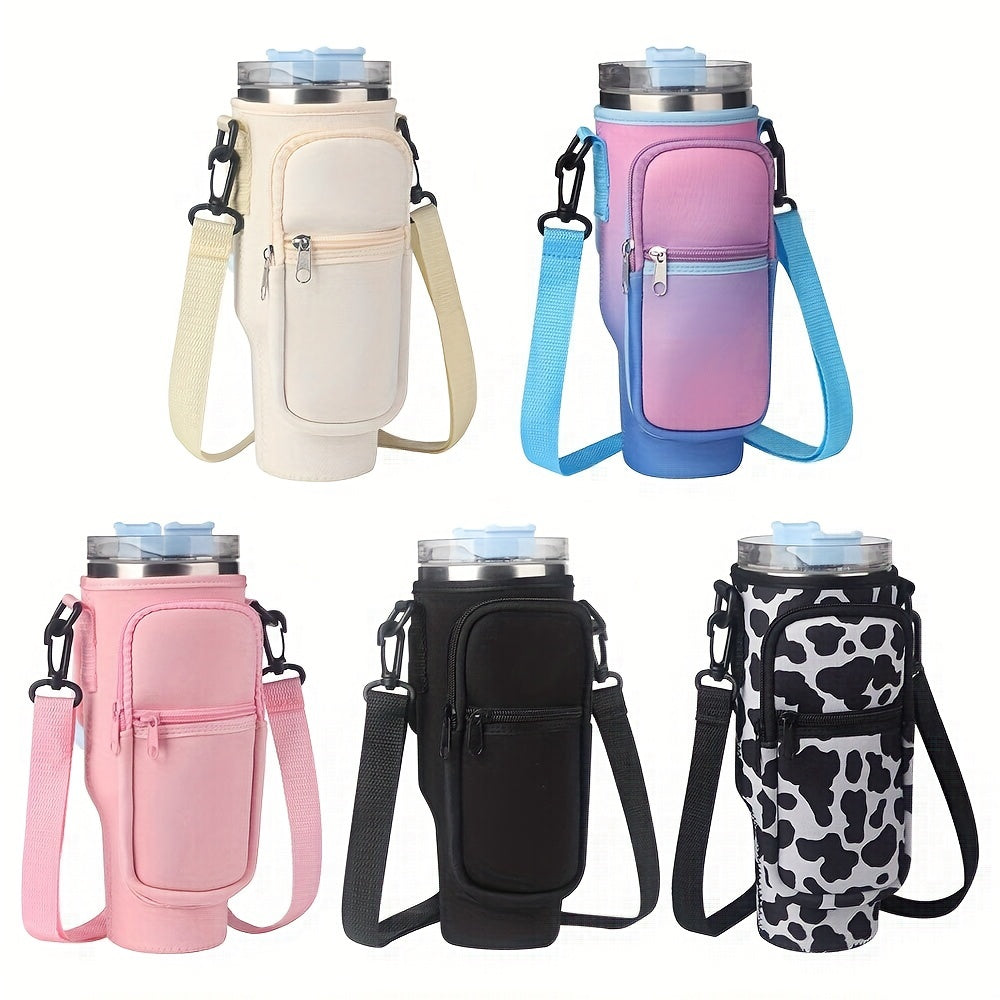 Portable Cup Insulated Holder With Strap for 40oz Handle Cup