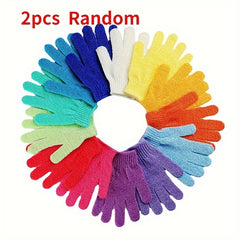 4pcs Exfoliating Bath Gloves for Soft Smooth Skin Bath Shower