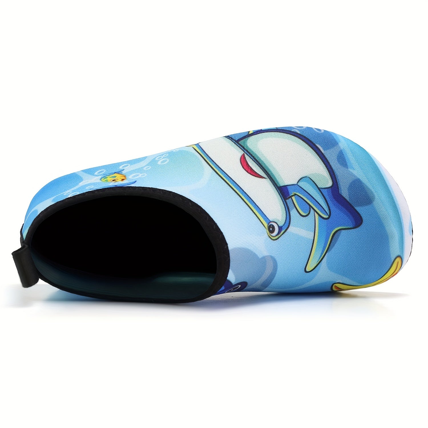 Kids Slip On Aqua Shoes Soft Breathable Non Slip Water Shoes