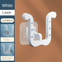 Wall Mounted Slipper Rack No Drilling Shoe Rack Household Organizer