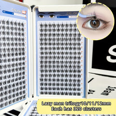 Segmented Curling False Eyelashes Lightweight Soft Makeup