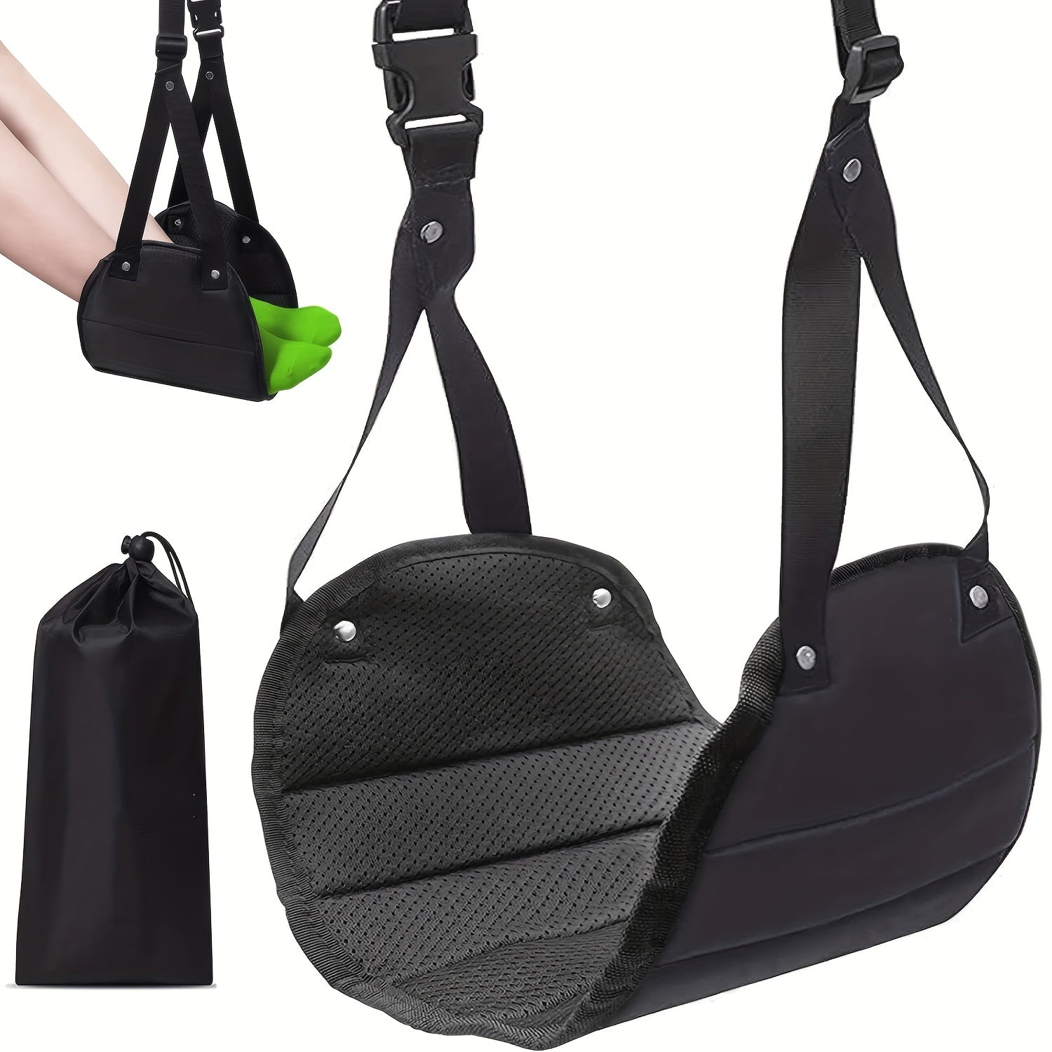 2 Pack Airplane Footrest Portable Travel Footrest
