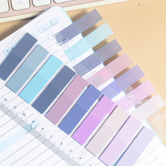 200 Sheets PET Sticky Notes Index Stickers Note Label Paper Office Supplies
