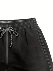 Men's Casual Beach Shorts Sports Swimming Trunks for Summer Vacation