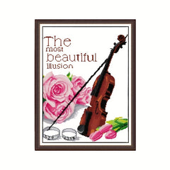 Embroidery Starter Kit Cross Stitch DIY Handwork Bedroom Decoration