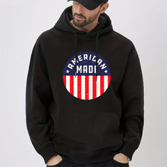 Graphic Print Hoodie for Men