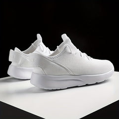 Men's Breathable Knit Lace Up Sneakers