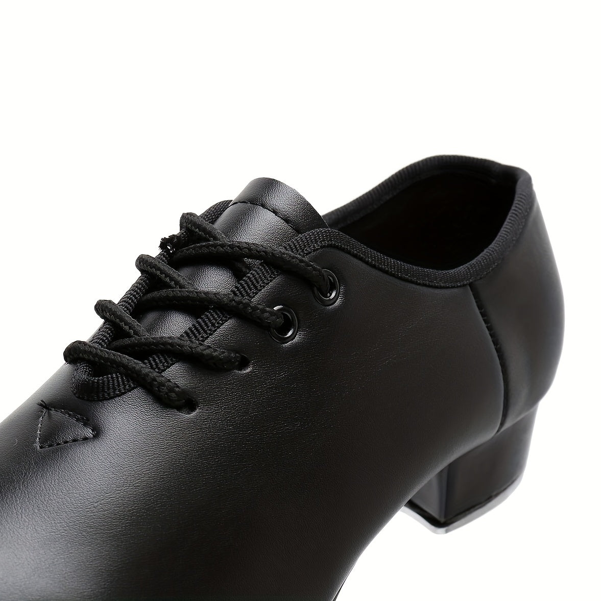 Women's Jazz Tap Dance Shoes Lace Up Split Sole Shoes