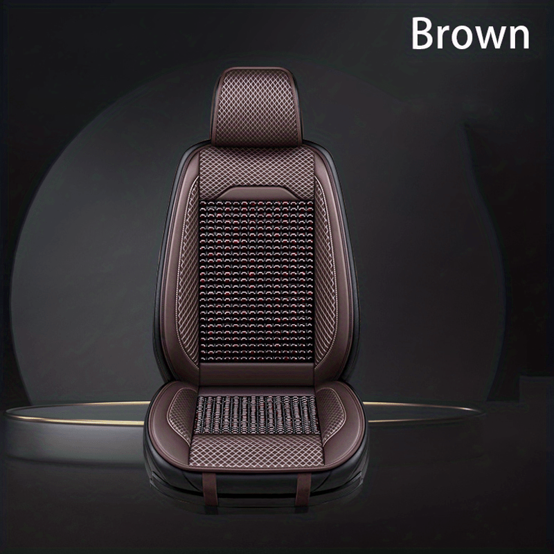 Wooden Bead Car Seat Cover Breathable & Durable Cushion