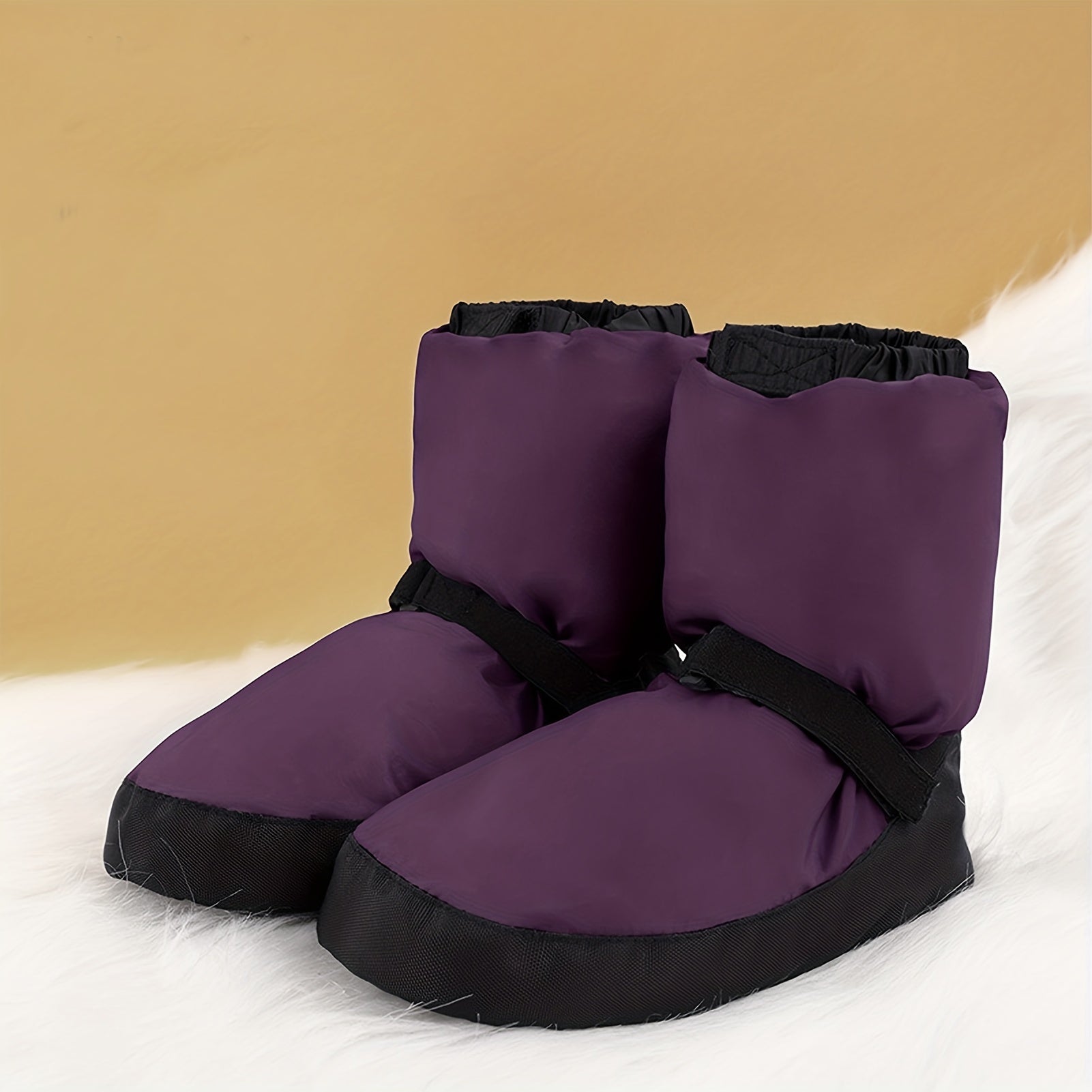Ballet Dance Shoes Women Clip Cotton Warm Winter Short Boots