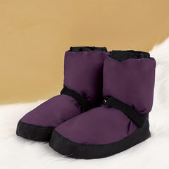 Ballet Dance Shoes Women Clip Cotton Warm Winter Short Boots