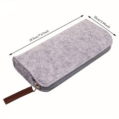 Multicolor Felt Pen Case Student Stationery Storage