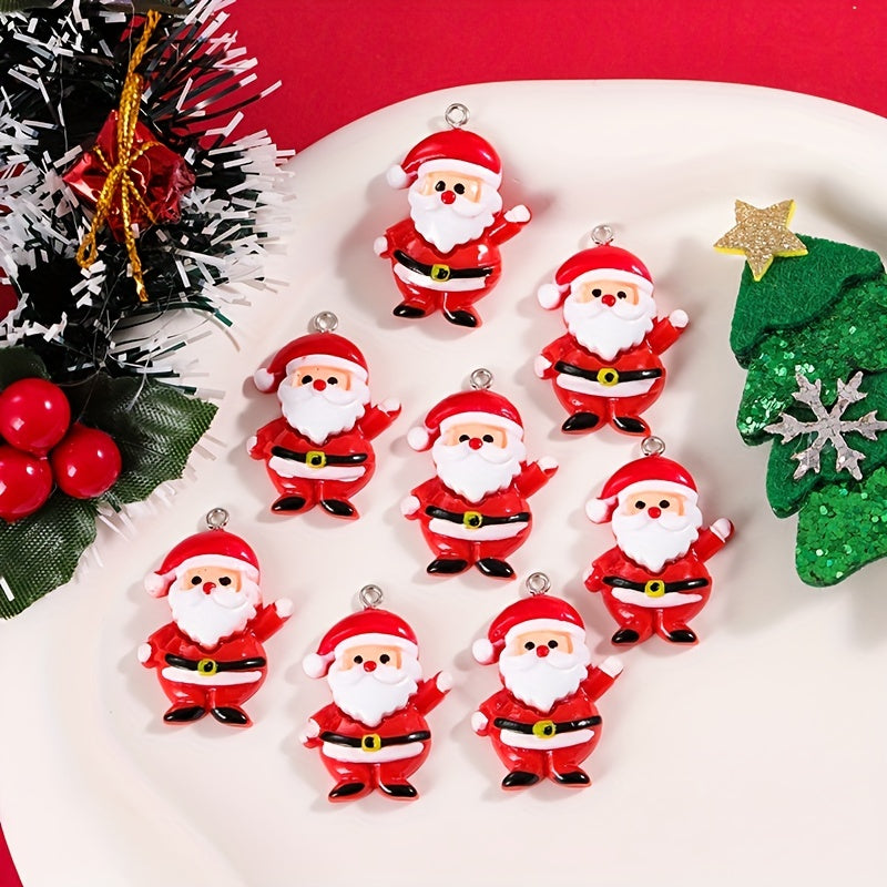 Y2K Anime Santa Claus Charms Pendant DIY Jewelry Accessories