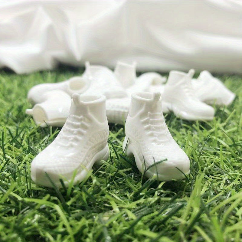 DIY Clay Boots for Dollhouse with Chunky Soles