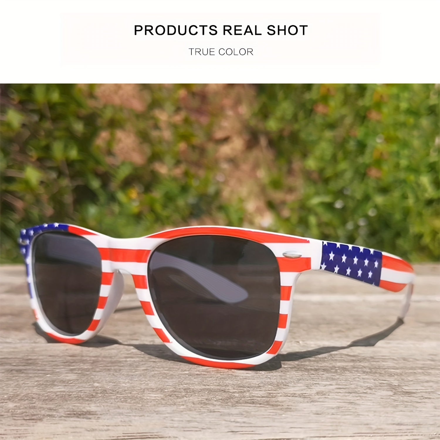 American Flag Sunglasses Patriotic Party Sun Shades for Women Men