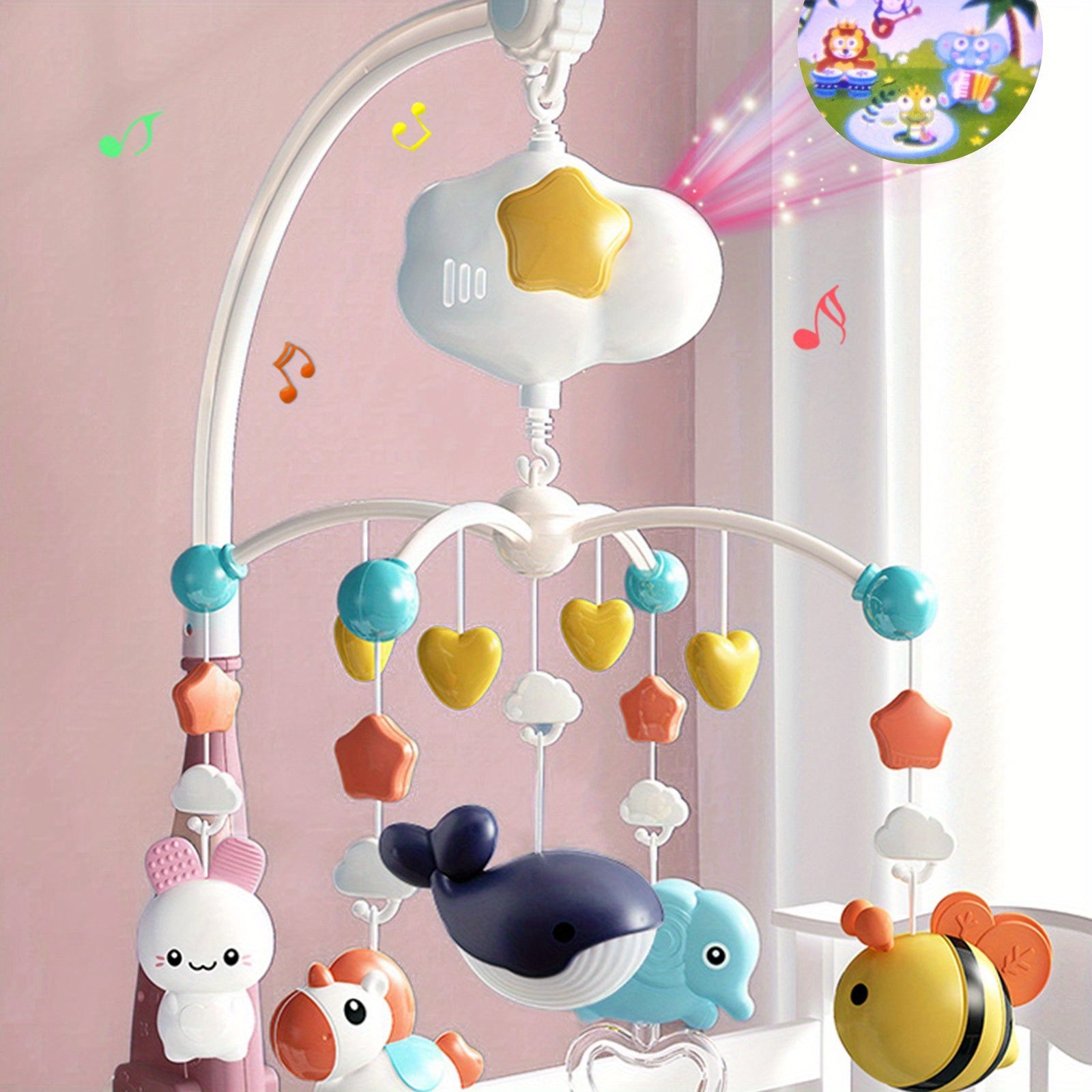 Baby Cloud Bed Bell for Sleep and Relaxation