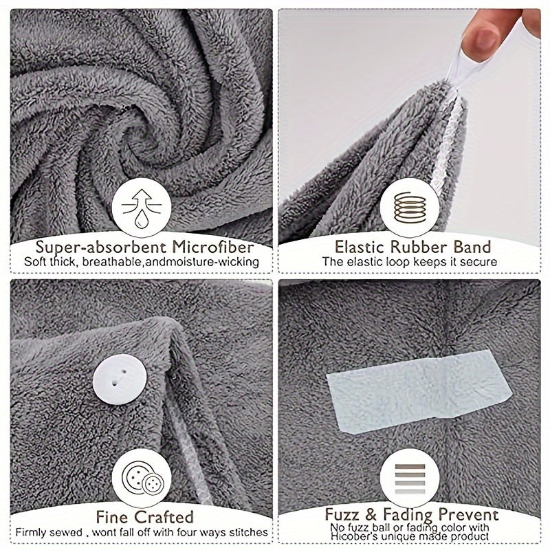 Absorbent Microfiber Hair Towel Quick Drying Sports Towel for Yoga Fitness