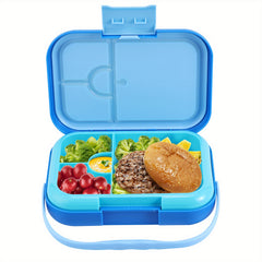 Portable 4-grid PP Lunch Box for Camping Picnic and Beach