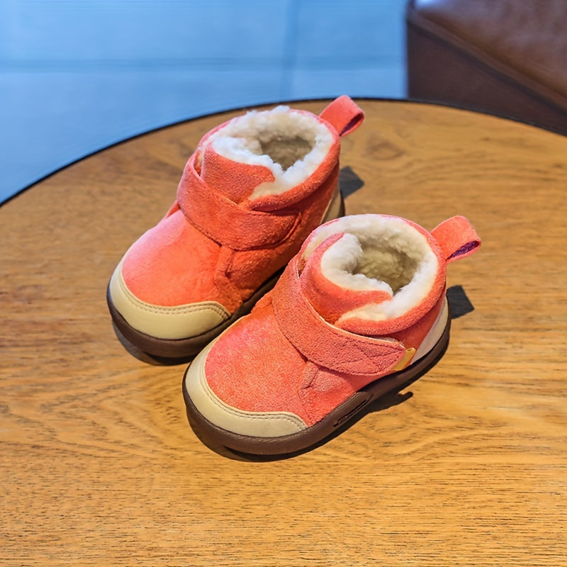 Warm Fleece Cozy Snow Boots for Girls