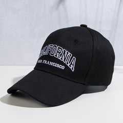 Letter Embroidered Baseball Cap Men Women Casual Cap