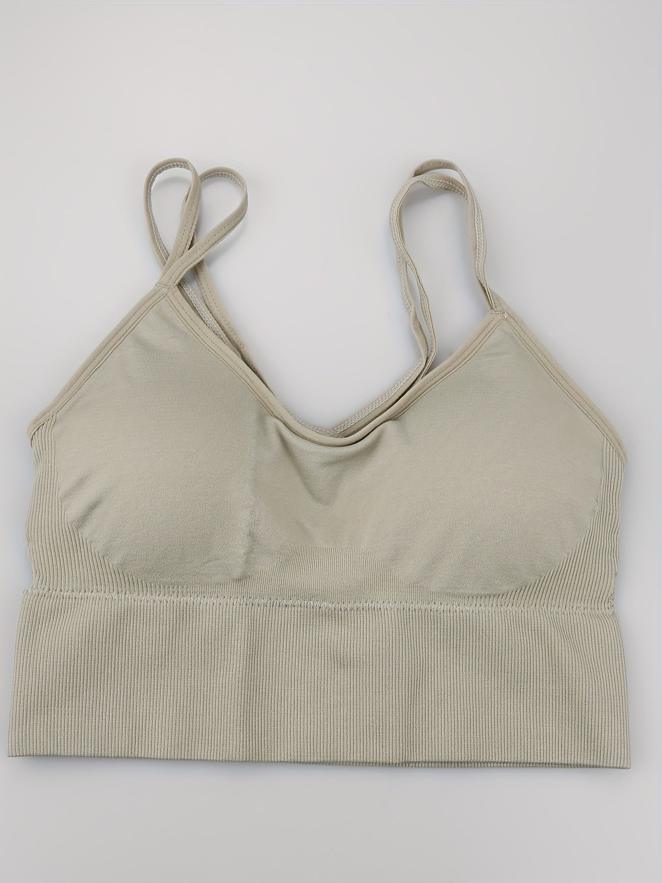 Cross Back Wireless Sports Bra Comfortable Stretchy Intimates