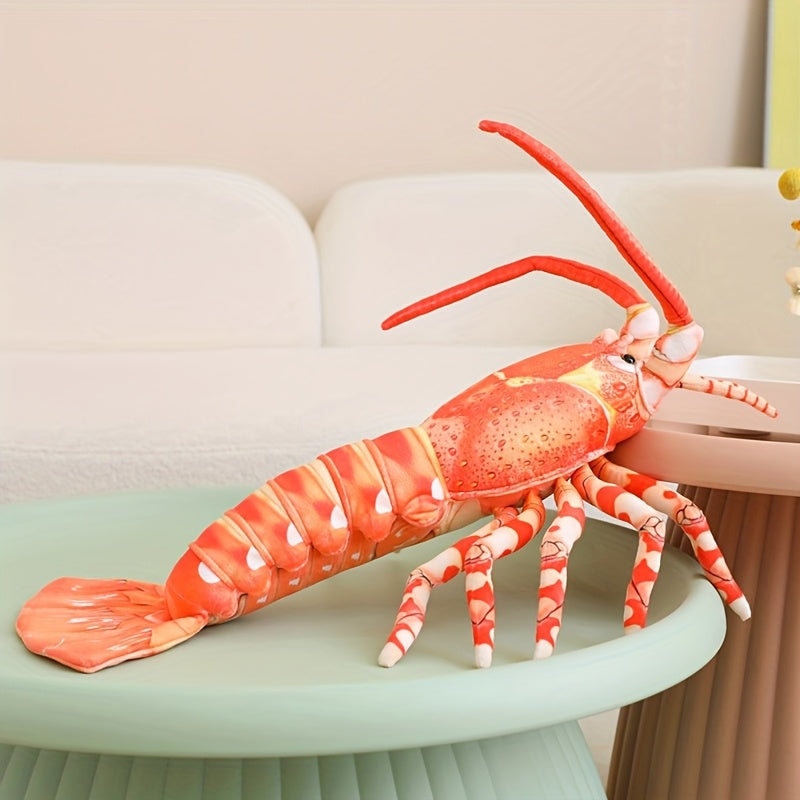 Vibrant 23.6in Realistic Australian Lobster Plush Toy